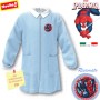 Grembiule Asilo Spiderman 3 anni Zip 98 cm tg.50 Azzurro Quadretti G403ZIP con Cerniera
