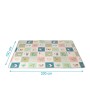 Tappeto Gioco Bambini Pieghevole 200x150 cm Montagne KioKids 0 Mesi+