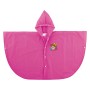 Mantellina Pioggia Siggi 5-6 Anni Rosa con Sacca e Cappuccio PVC