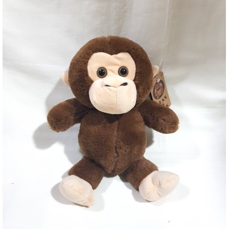 Peluche Scimmia Piccola 35 cm Marrone TY145843 Max&Sax 0 Mesi+