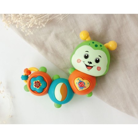 Gioco Musicale per Bambini Millepiedi con Luci e Suoni Kiokids 6 Mesi+