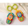 Telefono Giocattolo Musicale per Bambini con Luci e Suoni Kiokids 12 Mesi+