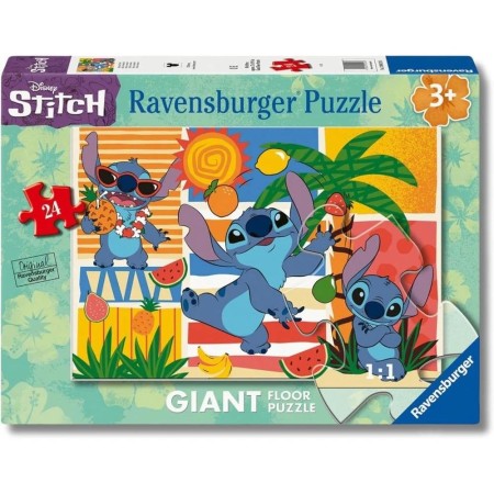 Puzzle Stitch 24 Pezzi 3 Anni+ Ravensburger Disney Giant Floor 69x49 cm