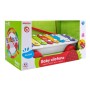 Xilofono Bambini 1 Anno con Cordicina e Ruote Baby Xilofono 67302 Teorema