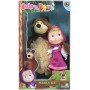 Masha e Orso Peluche Orso e Bambola Masha Simba 3 Anni+