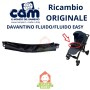 Davantino Passeggino Cam Fluido Easy Nero Ricambio con Rivestimento Tessile Originale Cam