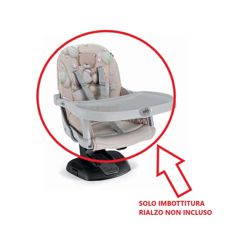 Imbottitura Rialzo Sedia Cam Idea Ricambio Orso Beige Originale