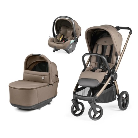 Peg Perego City Loop Pro Trio Pine Bark 2026 con Ovetto Primo Viaggio SLK