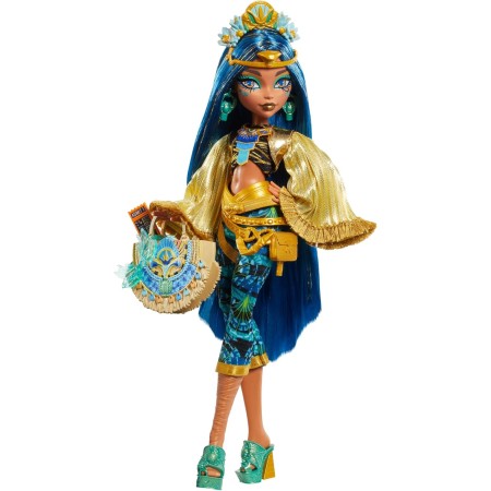 Monster High Monster Fest Cleo De Nile Bambola 30 cm con Accessori HXH81 Mattel 4 Anni+