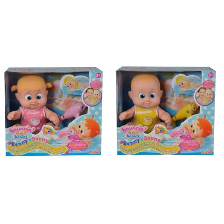 Bambola che Nuota Benny & Bonny con Delfino Assortiti Simba