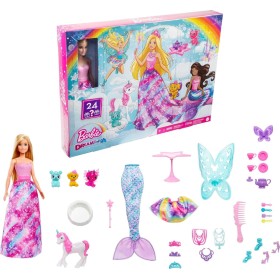Calendario Avvento Barbie 24 Sorprese con Bambola Barbie HGM66 Mattel 3 Anni+
