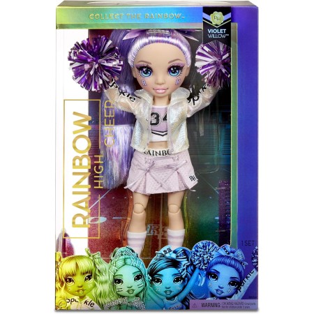 Rainbow High Violet Willow Viola Cheer Mga 6 Anni+