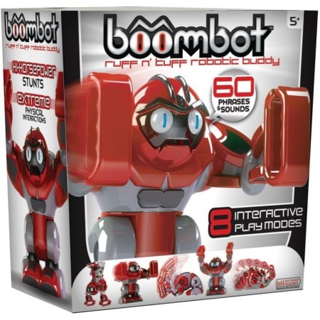 Robot da Combattimento Elettronico Boombot Rosso Giochi Preziosi 5 Anni+