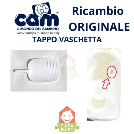 Tappo Vaschetta Bagno Cam Ricamio Originale