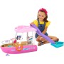 Barbie Barca dei Sogni con Scivolo e Piscina Dream Boat HJV37 Mattel 3 Anni+