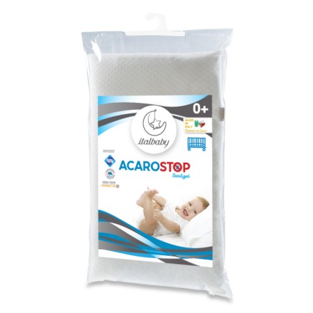 Cuscino Lettino Antiacaro  Antisoffoco Neonato Traspirante Made in Italy