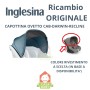 Inglesina Capottina per Ovetto Cab, Darwin e Darwin Recline Inglesina Ricambio Originale