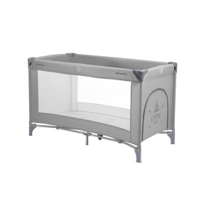 Lettino da Campeggio Grigio con Apertura Laterale So Gifted Kikka Boo 0 Mesi+