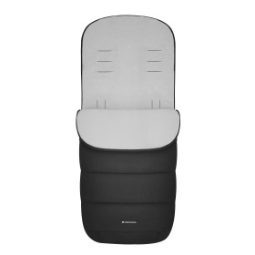 Sacco Passeggino Invernale Termico Impermeabile Nero 2in1 Coprigambe Kikka Boo 