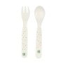 Set Pappa 6 Mesi+ con Piatti, Bicchiere e Posate Bear Mint 31302040135 Kikka Boo