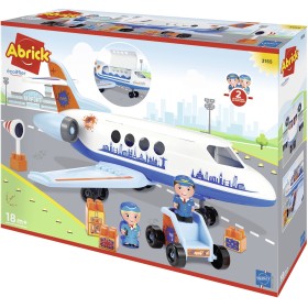 Aereo Giocattolo Bambini Piccoli 18 Mesi+ Con Personaggi e Accessori Ecoiffier 