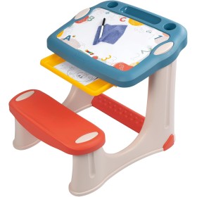 Banco Scuola Bambini 3 Anni+ con Lavagna Smoby 12 Accessori