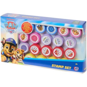 Timbri Paw Patrol per Bambini Lavabili Disney 26 Pezzi 3 Anni+