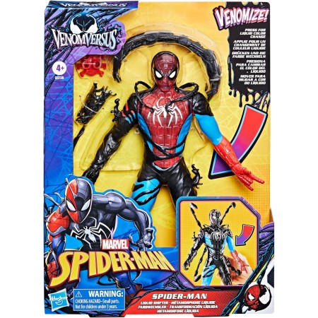 Spiderman Personaggio Venomize Liquid Shifter 30 cm Hasbro 4 Anni+
