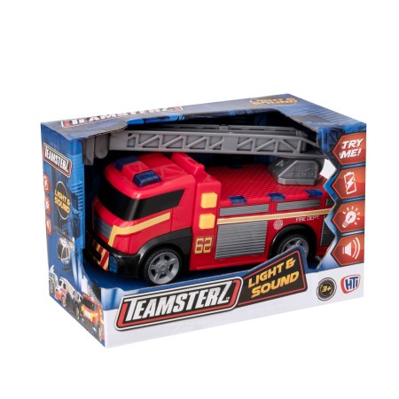 Camion Pompieri Luci e Suoni 15 cm Teamsterz 3 Anni+