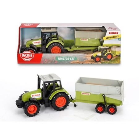 Trattore Claas con Rimorchio Dickie 3 Anni+