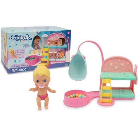 Cicciobello Amicicci Letto a Castello Dream Time con Personaggio CC034000 Giochi Preziosi 3 Anni+