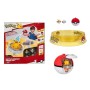 Pokemon Battle Spinner Arena Set con 2 Pokè Ball Pikachu Mew 4 Anni+