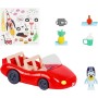 Bluey Auto Rossa Cabrio con Personaggio e Accessori 3 Anni+