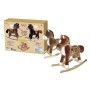Cavallo a Dondolo Peluche 65 cm 12 Mesi+  con Suoni