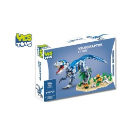 Costruzioni Dinosauro Velociraptor 635 Pezzi da Costruire 6 Anni+ Yes Toys