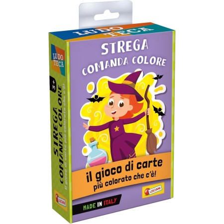 Carte Gioco Bambini Strega Comanda Colore Lisciani 3 Anni+