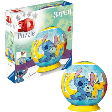 Puzzle 3D Stitch 73 pezzi Ravensburger...divertiti a costruire questo favoloso puzzle 3D di Stitch!