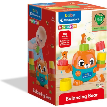 Gioco Montessori Bilancia Orsetto Balancing Bear 18 Mesi+ Baby Clementoni