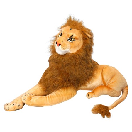 Peluche Leone Gigante 1 metro Sdraiato Petra Toys 0 Mesi+