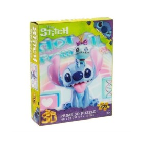 Puzzle 3D Stitch Olografico Stitch Vinyl 200 Pezzi Disney 5 Anni+