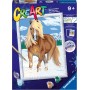 Ravensburger Creart Cavallo Dipingere con i Numeri 9 anni+