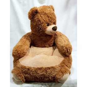Poltroncina per Bambini Peluche Orsetto Marrone Decar 18 Mesi+