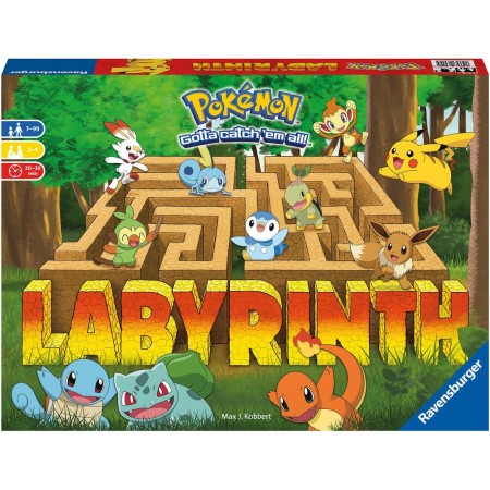 Labirinto Pokemon Gioco in Scatola da Tavolo Ravensburger 7 Anni+