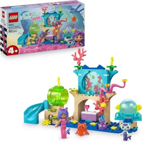 Lego Gabby Dollhouse 11204 Avventura nell’Acquario di Gabby Sirena 4 Anni+