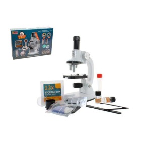 Microscopio per Bambini Scientifico Super 1200x con Strumenti di Laboratorio ODG 6 Anni+