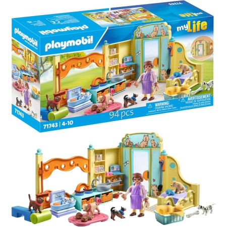 Playmobil 71743 My Life Casa dei Cuccioli 4 Anni+