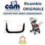 Davantino Passeggino Cam Giramondo Nero Ricambio Originale