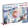 Puzzle Frozen 24 Pezzi 3 Anni+ Supercolor Maxi 62x42 cm Clementoni Disney Disegni Assortiti