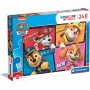 Puzzle Paw Patrol 24 Pezzi 3 Anni+ Supercolor Maxi 62x42 cm Clementoni