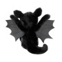 Peluche Drago Nero 28 Cm Draghetto Morbido Smart&Fun 0 Mesi+
